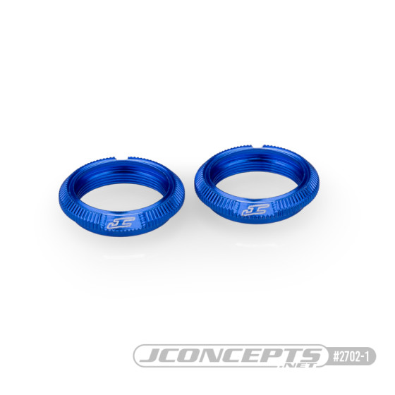 JConcepts Fin, 13mm shock collar - blue