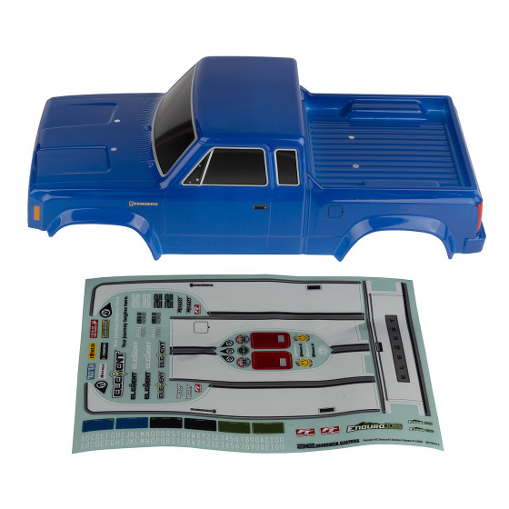 Element RC Enduro12, Sendero Body Set, blue, printed
