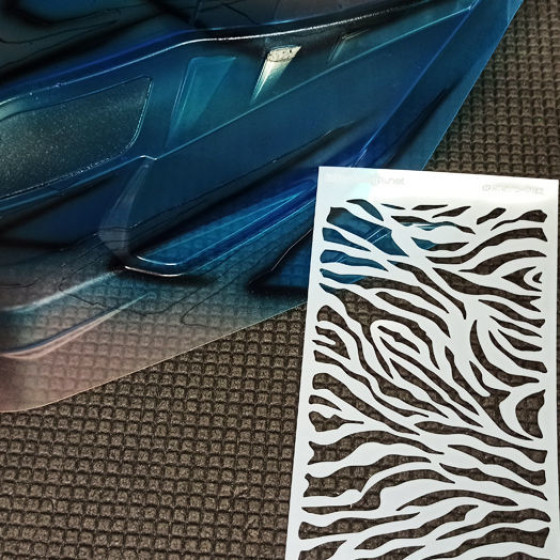 Bittydesign Vinyl Stencil - Zebra