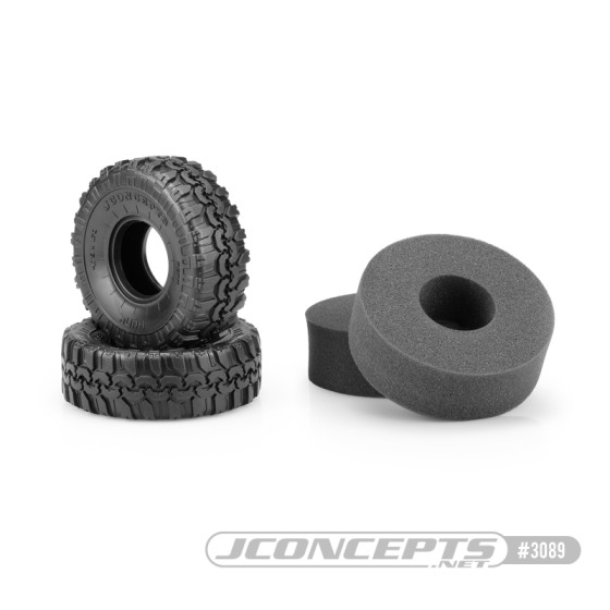 JConcepts Hunk - green compound - performance 1.9 scaler tire (4.75in OD)
