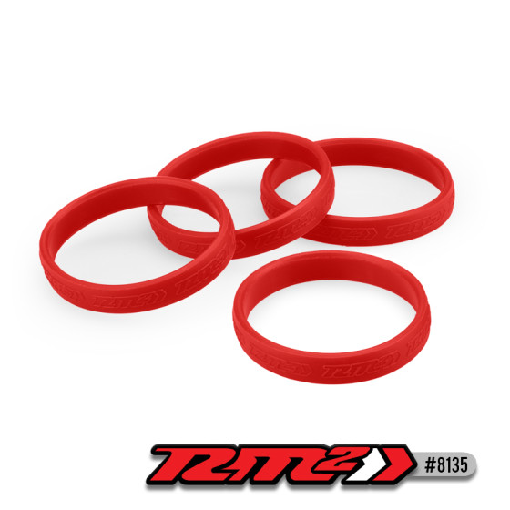 JConcepts RM2 Red Hot tire bands ? red